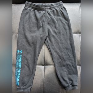 Under Armour Toddler Black Sweat Pants Size 2T & 24 Months